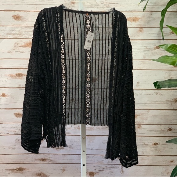 Free People Willows Kimono 446-23 - Picture 5 of 7